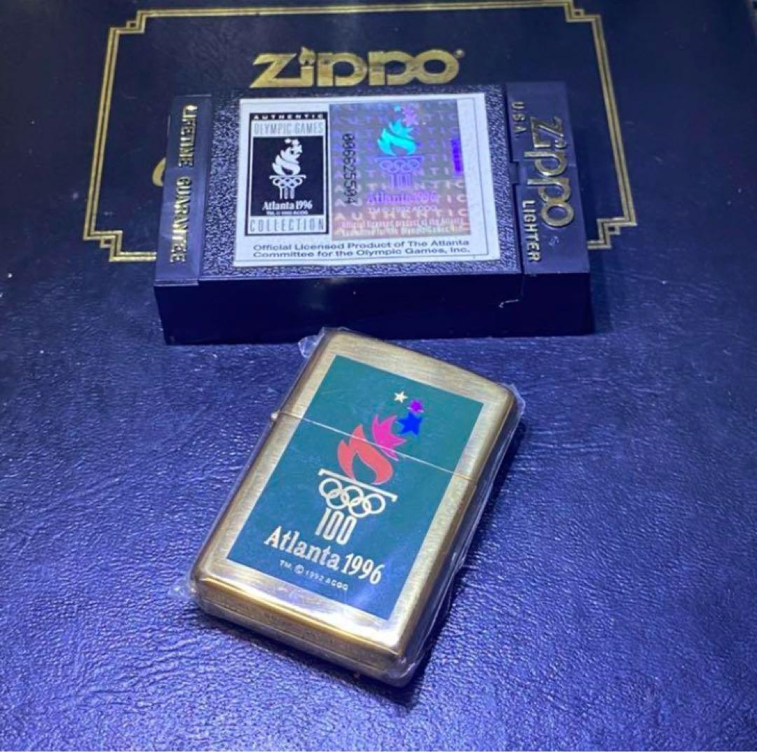 Zippo 1996 Atlanta Olympics 100th Anniversary Solid Brass | eBay