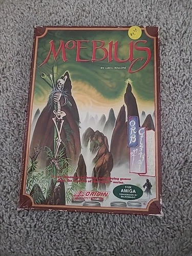 Commodore 64 - MOEBIUS THE ORB OF CELESTIAL HARMONY - Vintage Video Game No Game