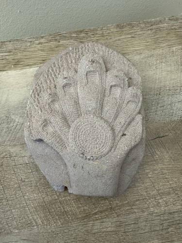 Artisans Angkor Naga Hindu Stone Carving Plaque Cambodia Religious Garden Art