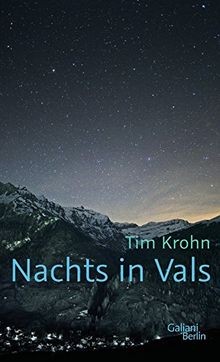 Nachts in Vals von Krohn, Tim | Buch | Zustand gut