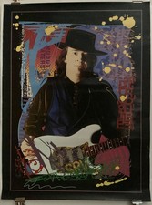 STEVIE RAY VAUGHAN Mirage Editions Poster by artist Taz 1992, 18&rdquo;x24.5&rdquo;