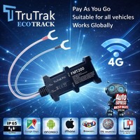 TruTrak Pro 4G FMT200 GPS Vehicle Tracker 12v Self Fit Van Motorhome Caravan Car