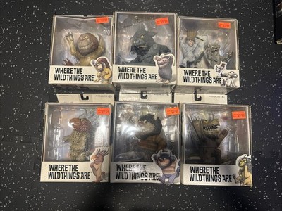 McFarlane Toys Where the Wild Things Are Action Figures 2000 Full Set - NIB