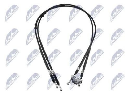 Handbrake cable Rear HLR-PL-002 NTY for OPEL ZAFIRA B Box Body/MPV - Image 8