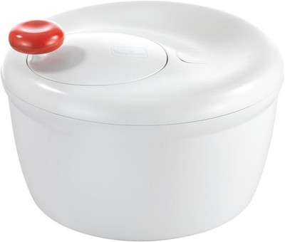 Moulinex K10101 Salatabtropfer, 26 x 26 cm, spülmaschinenfest, mit Stoppknopf, nein