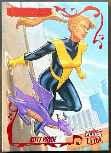 Kitty Pryde [Red Foil] #14 Marvel 2024 Fleer Ultra Matriarchs card