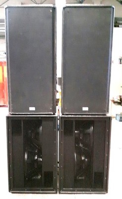 PA: EV:4.5kW-18''Bass/RenkusHeinz(NB): 215''/2''/1''(1kW)Top