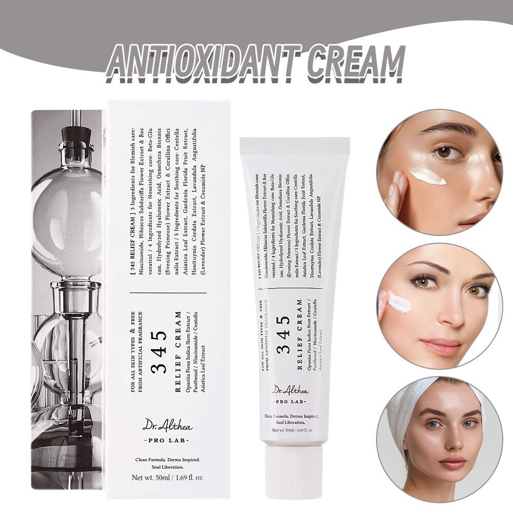 Dr.Althea 345 Relief Cream Daily Face Moisturizer 50ml 1.69fl oz [US SELLER]