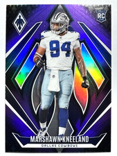 ROOKIE CARD MARSHAWN KNEELAND Cowboys 2024 Panini Phoenix PURPLE PARALLEL #224