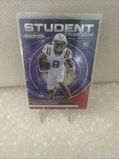 2024 Panini Prizm Draft Picks - Student Orientation Malik Nabers #SO-MN Red Ice