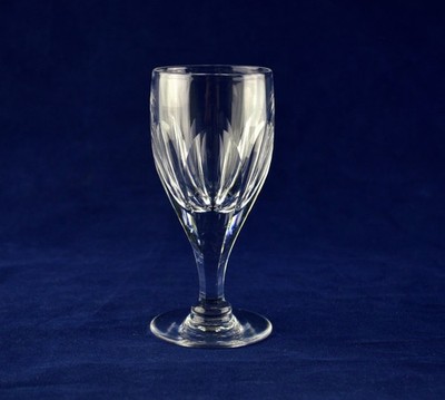 Thomas Webb Kristall ''YACHT'' Sherry / Port Glas - 11,5 cm (4-1/2'') - signiert 1.