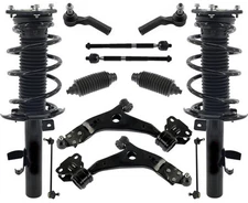 Front Complete Struts Control Arms Tie Rods & Links For Ford Focus ST 2014-2015