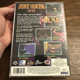 Duke Nukem 3D (Sega Saturn, 1997) Complete CIB - Tested - Authentic