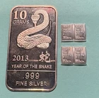 14 Grams .999 FINE SILVER • 10g + 4g Valcambi Suisse CombiBar 🔹⭐️