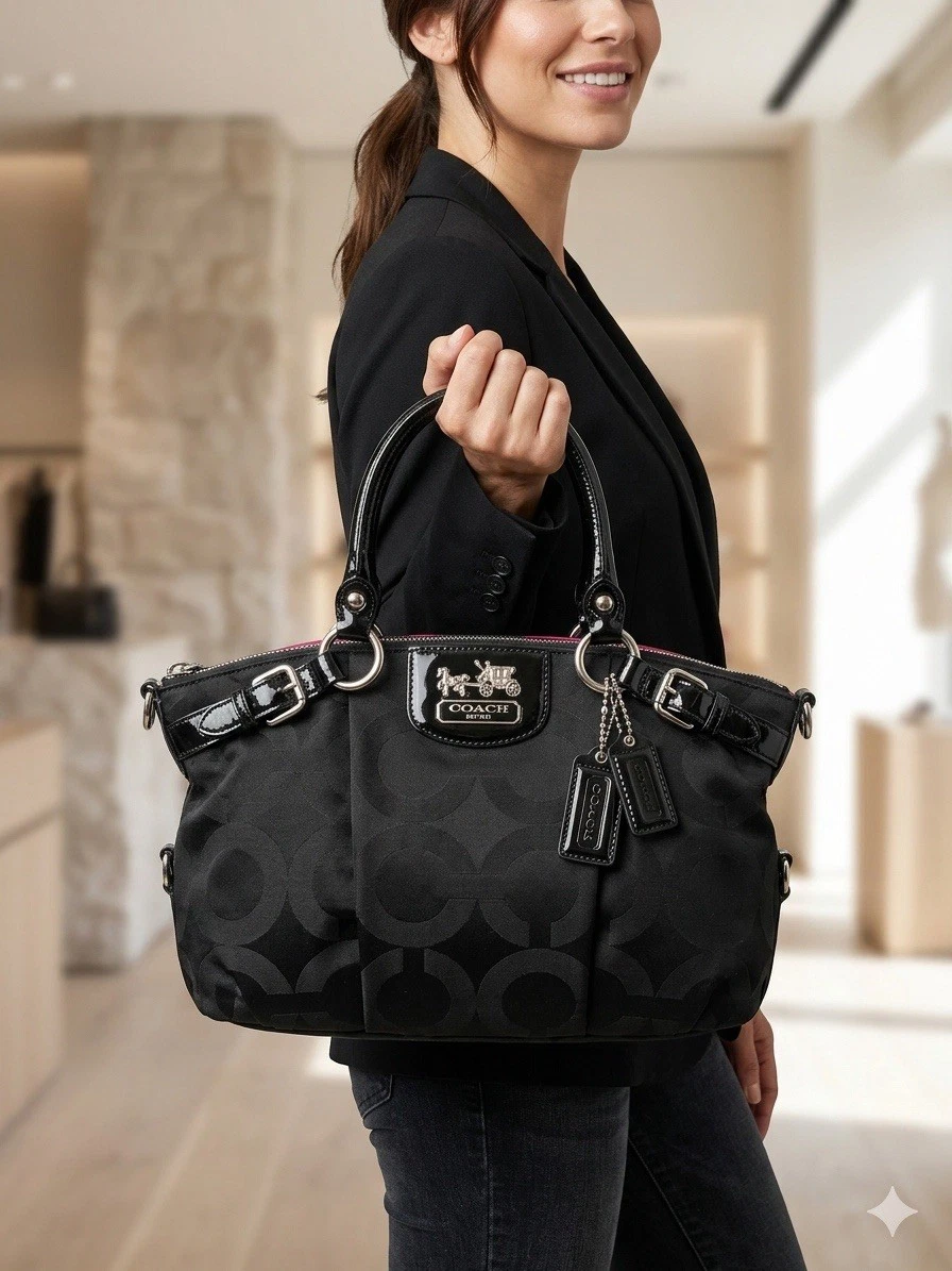 Coach Madison Shoulder Bag Geometric Bags & Handbags for Women for