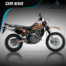 Suzuki Dr 650 kit graphics Decals Stickers su...