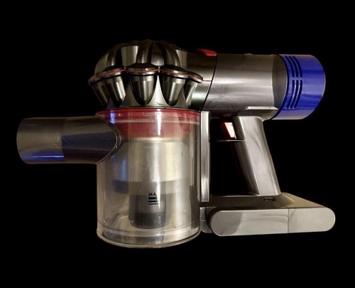 Dyson V8  Akkustaubsauger - Silber/Nickel komplett gründlich gereinigt
