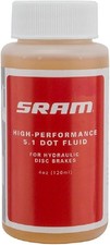 SRAM 5.1 DOT Hydraulic Brake Fluid 4oz 4 oz, Yellow  5.65 per gallon