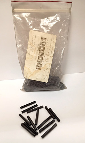 3/16" DIA X 1-1/2" LENGTH STEEL SLOTTED ROLL SPRING PIN (LOT OF 100)