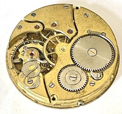 ZENITH VINTAGE TASCHENUHR UHRWERK 1913 10S 20S SWISS MADE pocket watch movement