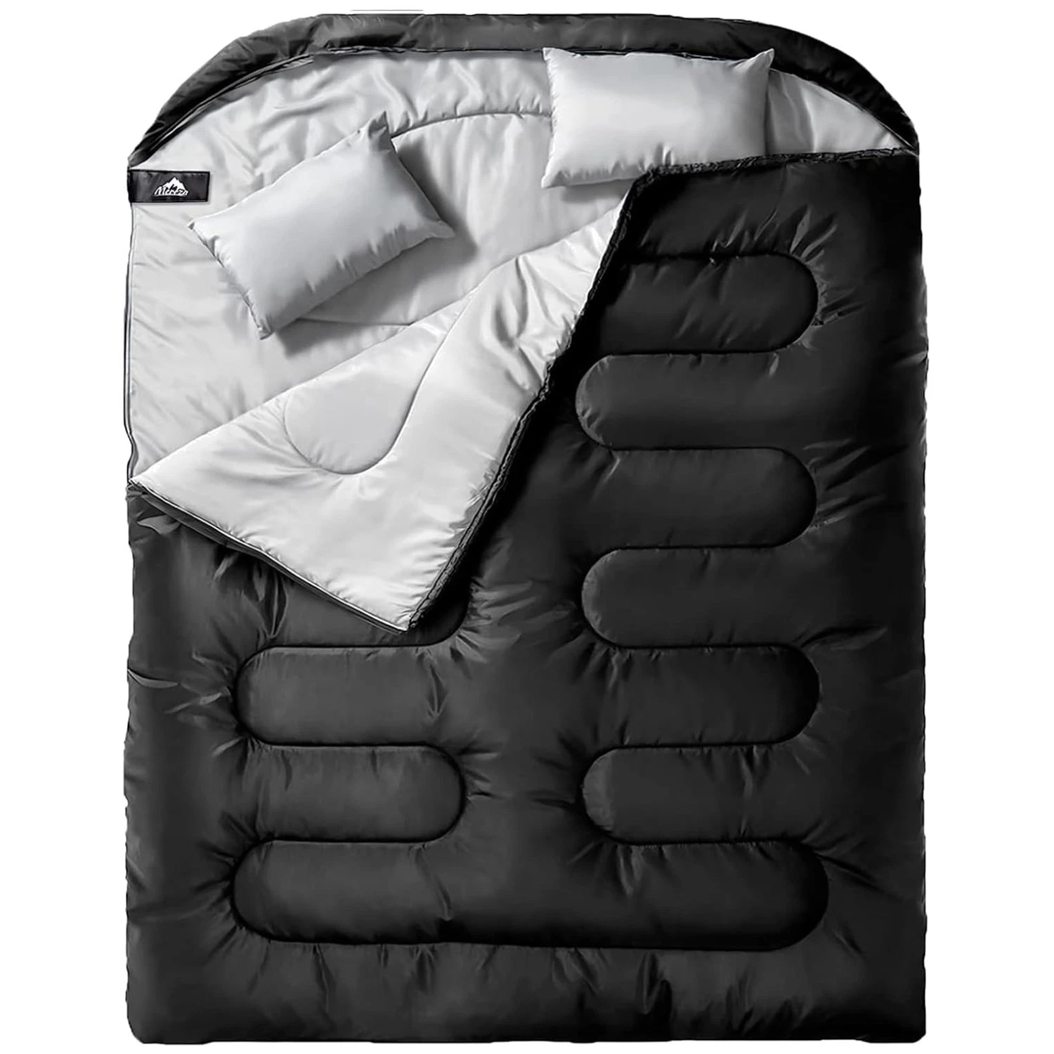 Reversible XL 2 Person Sleeping Bag for All Seasons