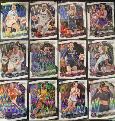 2025 Prizm WNBA White Seismic, Silver Prizm WNBA Logo & Inserts ''Pick Your Card''