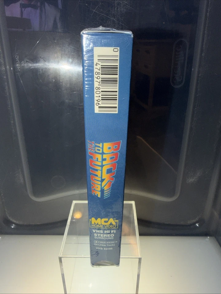 🔥 Back to The Future VHS 1986 Watermarks Yellow MCA Logo New Sealed🔥 Foto 3 de 4