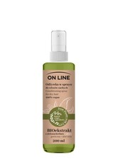 Spray revitalisant pour cheveux Plants With Love, extrait de thé vert bio et alo