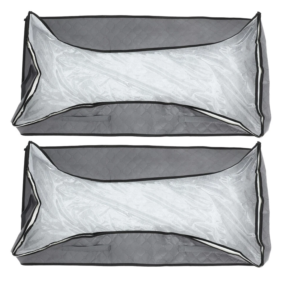 Set of 2 Storage Containers under Bed Large Capacity Clothes Bag - Image 2 of 4