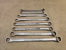 Craftsman SAE 8Pc Offset Double Box End Wrench - 1 Inch USA SAE LARGE SIZES 