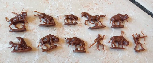 Vintage Atlantic Mini Soldiers Lot 1/72