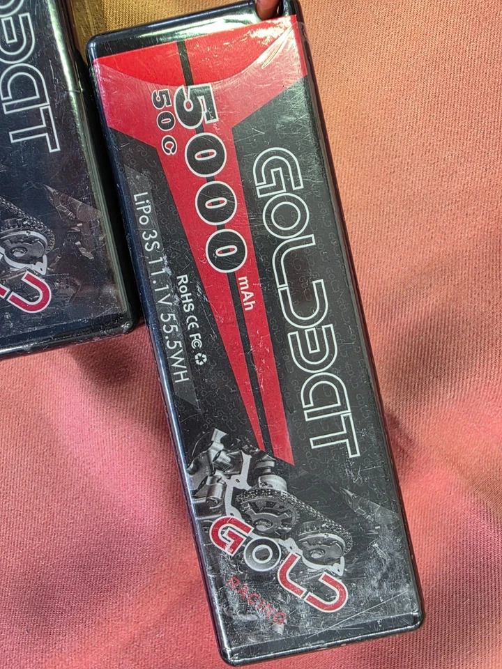 2x RC Li-Po Akkus 3S 11,1V 5000 mAh Hardcase mit XT-90 Stecker {{2 STÜCK!}} - Bild 3 von 4