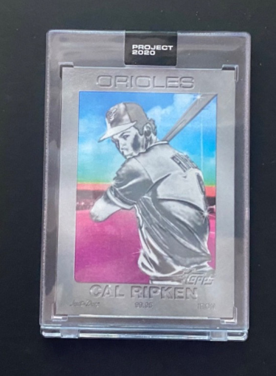 Topps PROJECT 2020 #92 Cal Ripken Jr w/Box