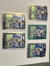 2024 Bowman Chrome Griffin Herring Aqua Wave Refractor /125 + Rookie Ref (4) RC