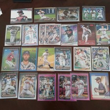 ATLANTA BRAVES 30+ card team lot ALL PARALLEL Topps Chrome Bowman 1st Refeactor