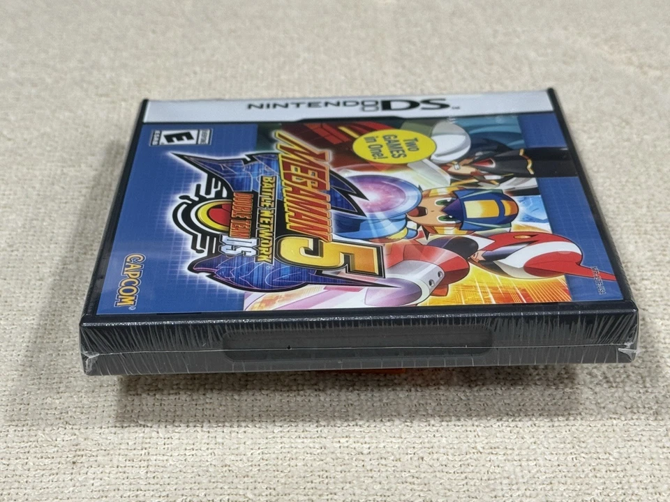 Factory Sealed Mega Man Battle Network 5: Double Team DS - Nintendo DS Game - Image 3 of 3