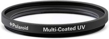 Polaroid Optics 46mm Protective UV Filter - Slim Multi-Coated Glass PLFILUV46 