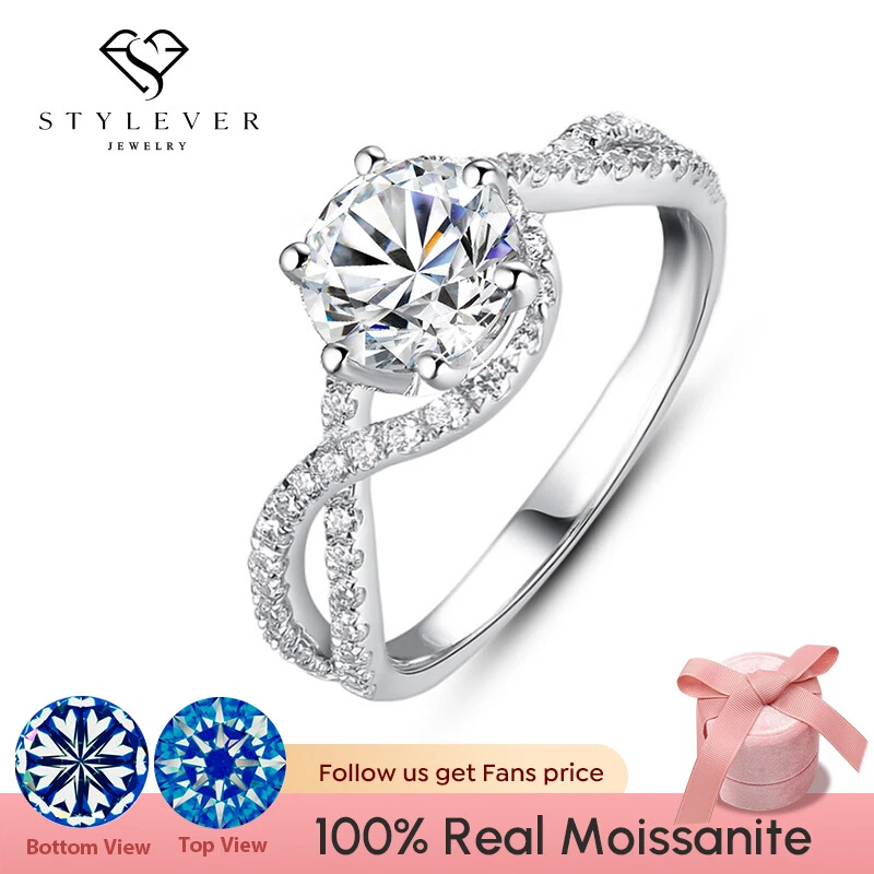 Fake moissanite hotsell ebay