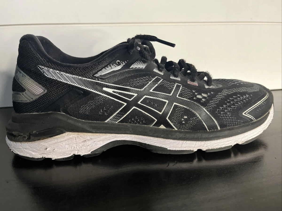 ASICS GT 2000 7 1011A158 Men US 8 Black White Training Running