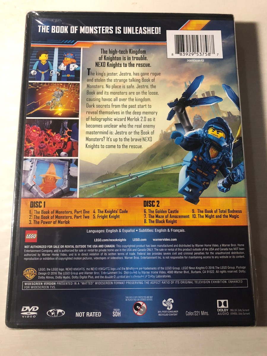 LEGO Nexo Knights Season One (2016) DVD NEW Sealed 883929537587| eBay