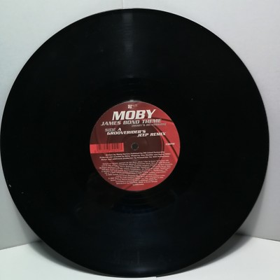 Moby    James Bond Theme 12'' Vinyl DNB House Grooverider Danny Tenaglia 1997