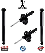 FCS 4PCS Front Suspension Strut & Rear Shocks Set For 2015-2022 Nissan X-Trail