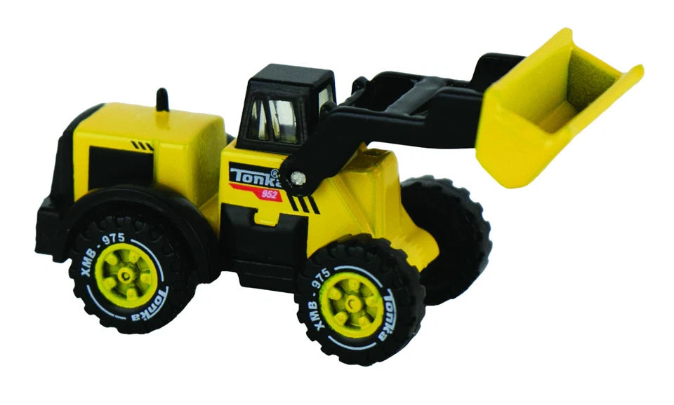 World's Smallest Mini FRONT LOADER Mighty TONKA Truck Dollhouse Miniature Micro - Image 4 of 4