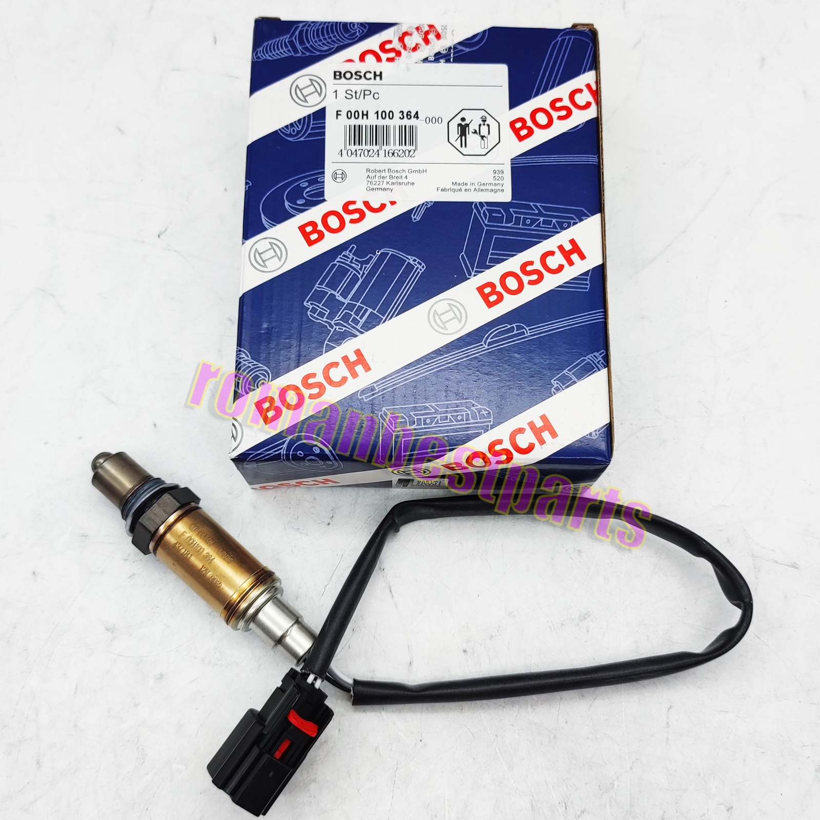 1X DOWNSTREAM Oxygen O2 Sensor 15383 For 11-19 Bosch Ford Lincoln Mazda Mercury