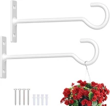 Plant Hooks for Hanging Plant Bracket 6inch Metal Plant Hanger Decorative