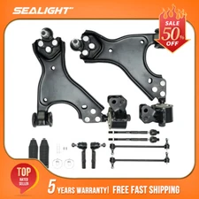 Front Lower Control Arm Tie Rod Suspension Kit for 07-16 Acadia Enclave Traverse