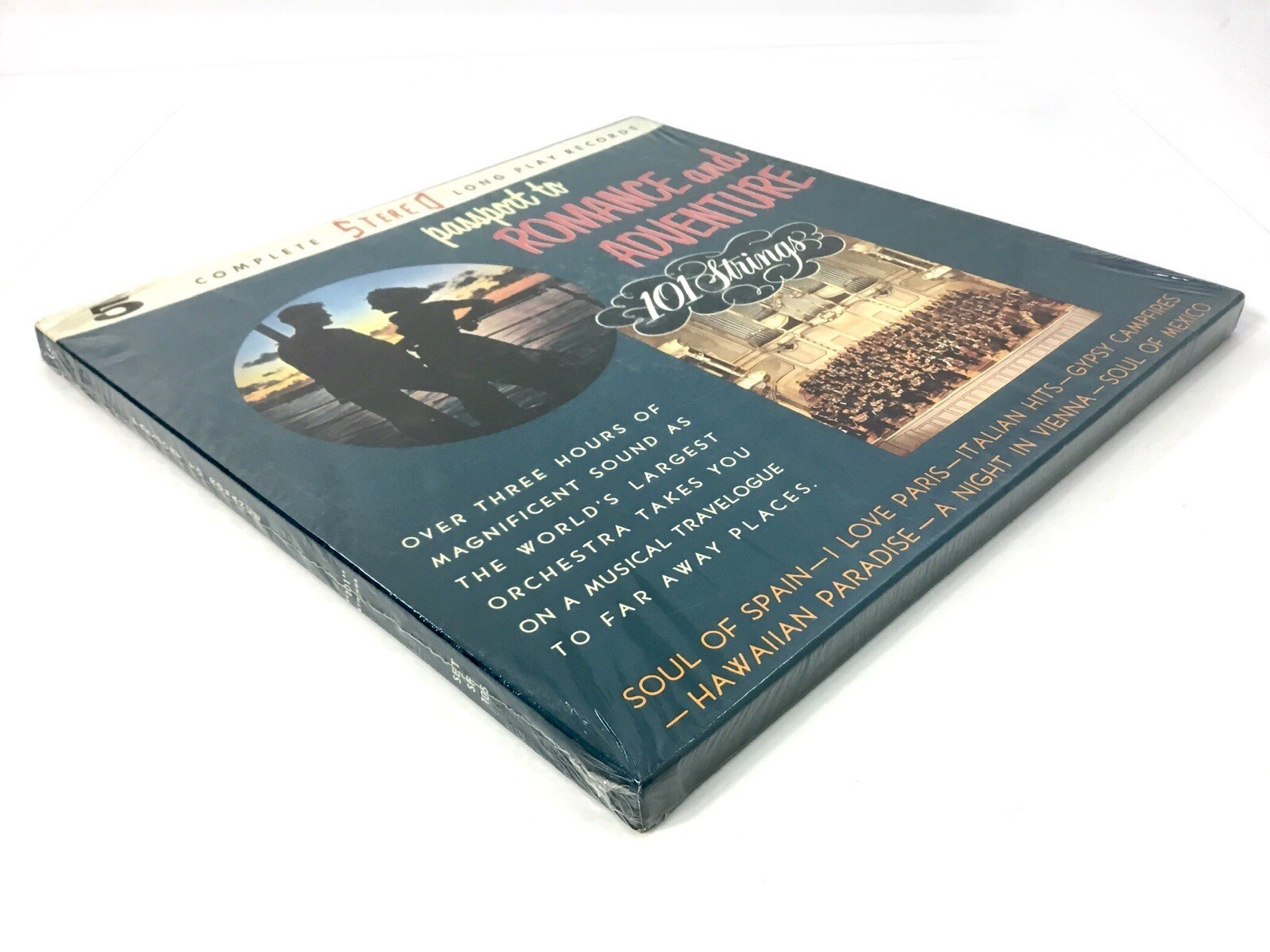 Passport to Romance and Adventure BRAND NEW SEALED Box Set of 5 LP Albums 33 RPM