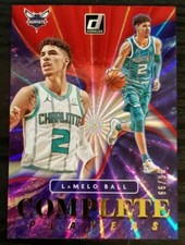 Lamelo Ball 2021-22 Donruss Complete Players #2 Holo Red Laser #ed /99 Hornets