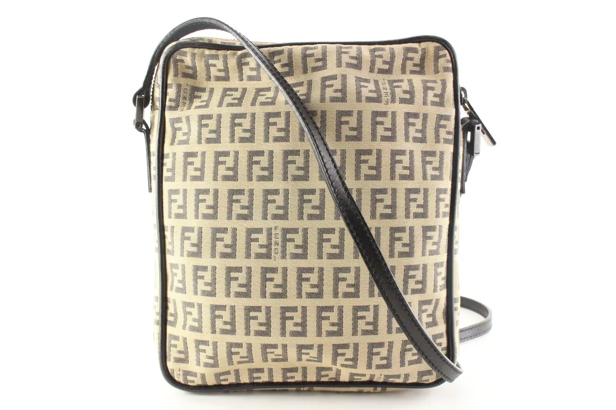 Fendi F is Fendi Embossed FF Camera Bag