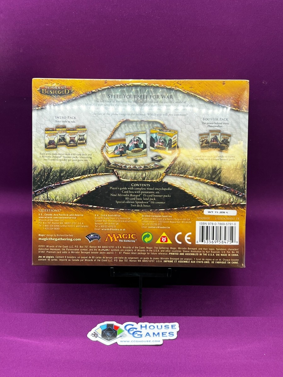 Magic the Gathering - Mirrodin Besieged Fat Pack/Bundle NEW SEALED